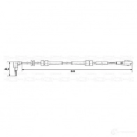 Датчик АБС BOSCH DF 10 WS7083 315314 0265007083 - Изображение 5