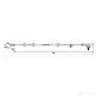 Датчик АБС BOSCH 0265007537 DF 11 315386 WS7537 - Изображение 3