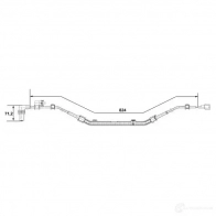 Датчик АБС BOSCH Nissan Primera (P10) 1 Хэтчбек 2.0 143 л.с. 1990 – 1993 DF 1 + DF 2,18 DM 0265001275 WS1275