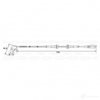 Датчик АБС BOSCH WS7779 DF 11 315460 0265007779 - Изображение 7