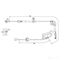 Датчик АБС BOSCH WS1273 0265001273 Nissan Primera (P10) 1 Хэтчбек 2.0 143 л.с. 1990 – 1993 DF 1 + DF 2,18 DM