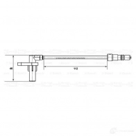 Датчик АБС BOSCH 0265007439 DF 11 WS7439 315350 - Изображение 4