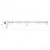Датчик АБС BOSCH DF 6 0265006203 315043 WS6203 - Изображение 4