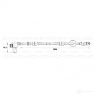Датчик АБС BOSCH WS6205 315045 0265006205 DF 6 - Изображение 5