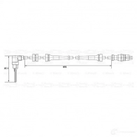 Датчик АБС BOSCH DF 11 0265007510 WS7510 315369 - Изображение 3