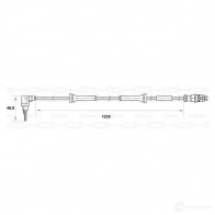Датчик АБС BOSCH 315283 WS7039 DF 10 0265007039 - Изображение 5