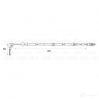 Датчик АБС BOSCH 315317 DF 10 WS7086 0265007086 - Изображение 5