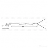 Датчик АБС BOSCH 0265006215 315054 WS6215 DF 6 - Изображение 5
