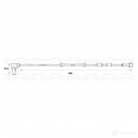 Датчик АБС BOSCH 0265006224 315060 WS6224 DF 6 - Изображение 5