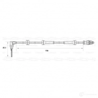Датчик АБС BOSCH DF 10 0265007070 WS7070 315306 - Изображение 5