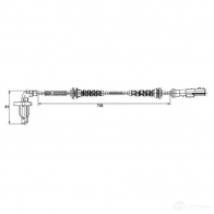 Датчик АБС BOSCH Renault Twingo (CN0) 2 Хэтчбек 1.2 Turbo (CN0C. CN0F) 100 л.с. 2007 – 2025 0Z7IW4H DF 11 0265008295