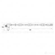 Датчик АБС BOSCH WS6441 0265006441 315153 DF 6 - Изображение 5
