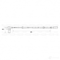 Датчик АБС BOSCH DF 6 WS6528 0265006528 315170 - Изображение 6