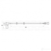 Датчик АБС BOSCH DF 6 315114 0265006337 WS6337 - Изображение 4