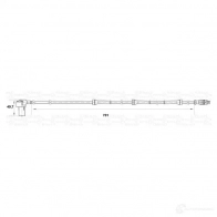 Датчик АБС BOSCH WS6384 0265006384 DF 6 315131 - Изображение 2