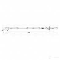 Датчик АБС BOSCH DF 6 315184 0265006573 7PZHAXD - Изображение 5