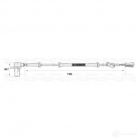 Датчик АБС BOSCH DF 6 NO9FO9W 315213 0265006681 - Изображение 5