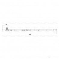 Датчик АБС BOSCH 0265006817 DF 6 WS6817 315259 - Изображение 4