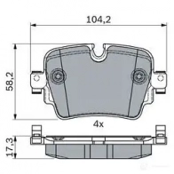 Подшипник генератора BOSCH 3165143441916 f00m136447 5K IDF 368279 - Изображение 6