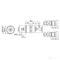 Соленоид BOSCH 323484 CWK0K L 0330001021 3165141857405 - Изображение 2