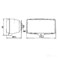 Прожектор BOSCH 78Q57Y8 1423138542 Touring 170 0306604002 - Изображение 5
