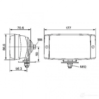 Прожектор BOSCH 0306407101 321606 3165141081848 9ZF2 3 - Изображение 2