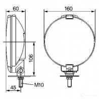 Прожектор BOSCH Q XCKOH4 321635 3165141084429 0306606001 - Изображение 4