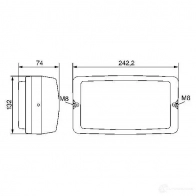 Прожектор BOSCH 0306001201 321582 3165141218480 ZX S3O1M