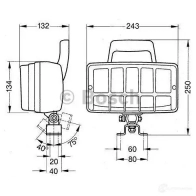 Прожектор BOSCH A59QF 0986310537 Profi 210 FL farblos 1423141697 - Изображение 5
