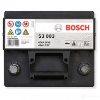 Аккумулятор 45 ач прямая 400 а 12 в Кальциевый [CA/CA] s3 207x175x190 BOSCH 304069 12V 45Ah 400A 545 413 040 0092S30030 - Изображение 7