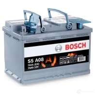 Аккумулятор 70 ач обратная 760 а 12 в agm start-stop agm 278x175x190 BOSCH 304357 S5 A08 0092S5A080 12V 760A 70AH - Изображение 8