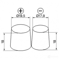 Аккумулятор 95 ач 850 а 12 в agm 353x175x190 BOSCH 0092S60020 12V 95AH 850A 304377 0092S60020-P or HT-95-P - Изображение 3