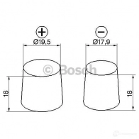 Аккумулятор 80 ач обратная 800 а 12 в agm s5 a05 315x175x190 BOSCH S5 A11 12V 800A 80AH 0092S5A110 304359 - Изображение 6