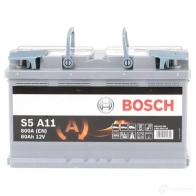 Аккумулятор 80 ач обратная 800 а 12 в agm s5 a05 315x175x190 BOSCH S5 A11 12V 800A 80AH 0092S5A110 304359 - Изображение 7
