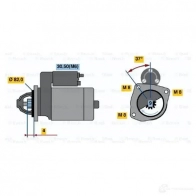 Стартер BOSCH R78-M55 12V (R) 0001109300 HG992 303240 - Изображение 6