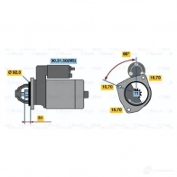 Стартер BOSCH 3C8B7C 303920 0001420011 KE (R) 24V 7,5 KW - Изображение 6