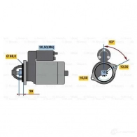 Стартер BOSCH SR0447N 0001139037 303445 S78-M 12V (R) - Изображение 7