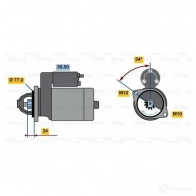 Стартер BOSCH SR4152N 303429 0001138017 S74-L 12V (R) - Изображение 7