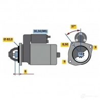 Стартер BOSCH 0001139005 1437240497 WN D169X - Изображение 4
