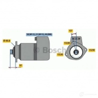 Стартер BOSCH KB (R) 24V 5,4 kW K07QUD1 0001416002 303867 - Изображение 6