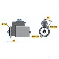 Стартер BOSCH 0986013521 135 2 JVS2W49 331057