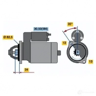 Стартер BOSCH 0001218776 VH8Y NR 1437240614