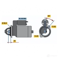 Стартер BOSCH BX230012 21171816 EV (R) 12V 3,0 kW 0001230012