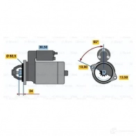 Стартер BOSCH I7GPITV 101737471 0001362046 IF (R) 12V 2,4 KW - Изображение 6