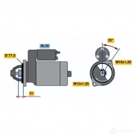 Стартер BOSCH TLI489 331103 1 417 0986014171