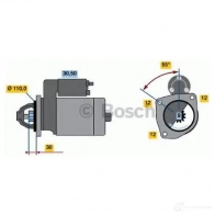 Стартер BOSCH 63406572 YMVAH 0001223504 EV (R) 12V 2,6 KW - Изображение 8