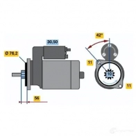 Стартер BOSCH 0986014810 UVOH1U 331148 148 1