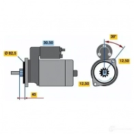Стартер BOSCH 330904 0986010940 9UZI1 109 4