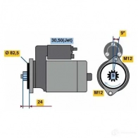 Стартер BOSCH 0986023800 0SLASIH Volkswagen LT 2 380