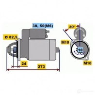 Стартер BOSCH EV (R) 12V 2,2 KW Mercedes SL-Class (R129) 1 Кабриолет 6.0 60 AMG (1267) 381 л.с. 1997 – 2001 0001218138 TBB3GGM